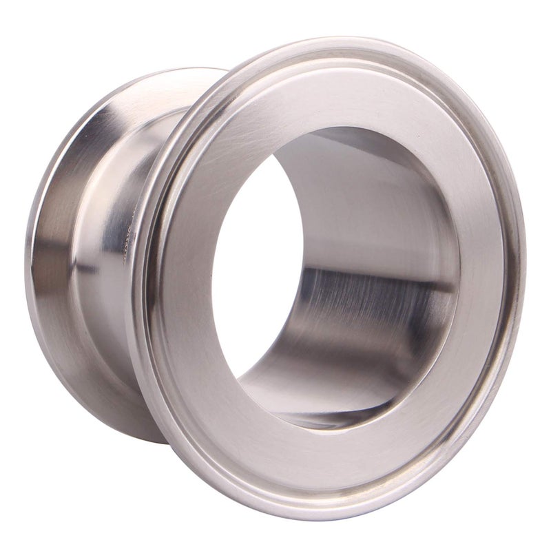 DERNORD Sanitary Concentric Reducer Tri Clamp Clover Stainless Steel 304 Sanitary Fitting End Cap Reducer (Tri Clamp Size: 2.5 inch x 2 inch) - Image 3
